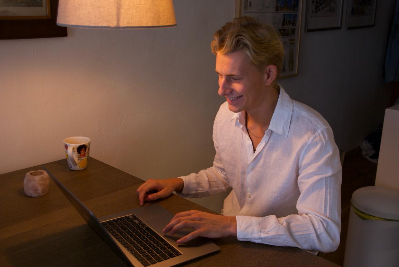 Luuk, designer en developer achter TheWebVision